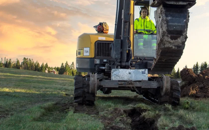 grävmaskinist lön