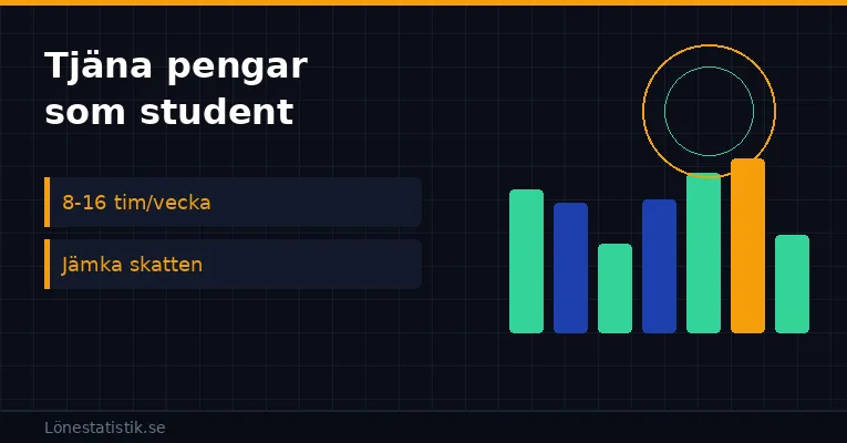 Tjäna pengar som student: Bästa extrajobben